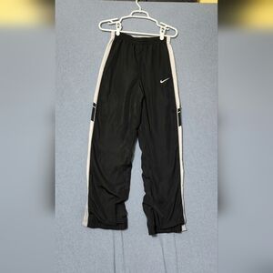 Nike black white gray warm up pants. Size XL